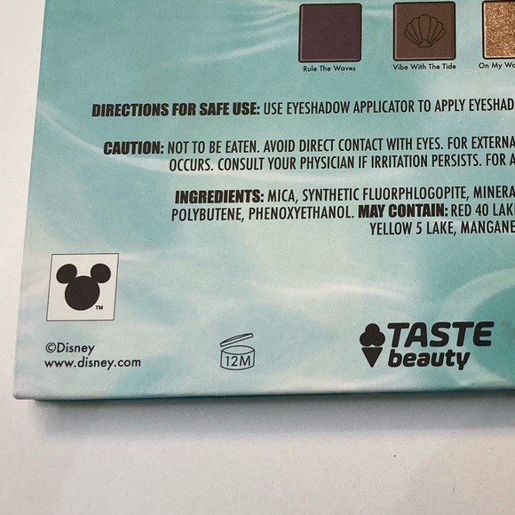 Disney The Little Mermaid Eyeshadow Palette - Picture 10 of 12